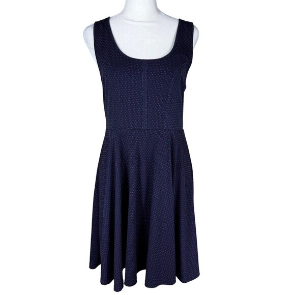 Free People Dresses & Skirts - Free People Retro Polka Dot Fit & Flare Dress – Size Medium
